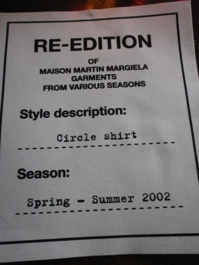 Metka do koszuli MMM dla H&M