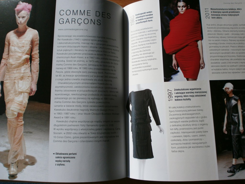 Comme des Garςons w Style w modzie