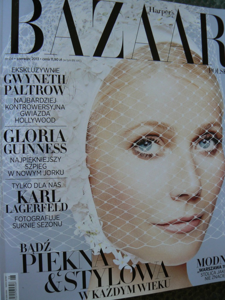 Okłdka czerwcowego Harper's Bazzar