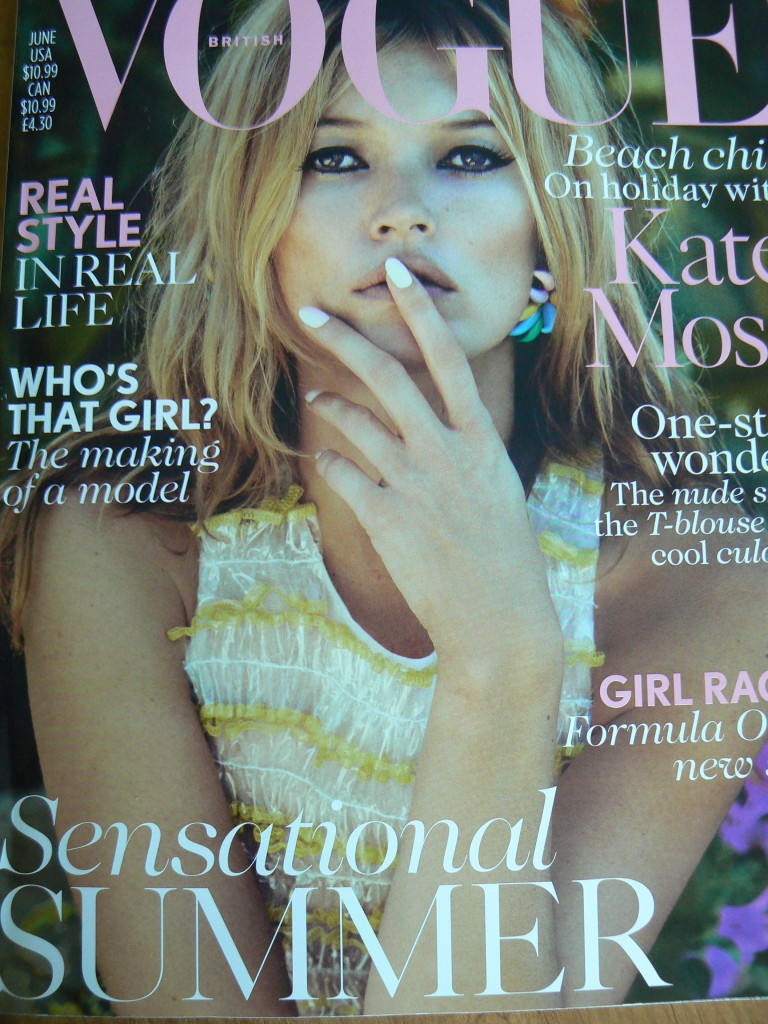 okładka British Vogue, czerwiec 2013