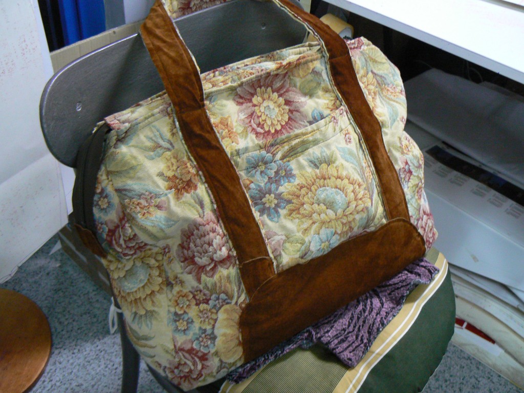 Torba zrobiona przez Krystnę