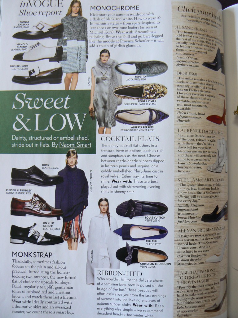 Ze stron British Vogue'a