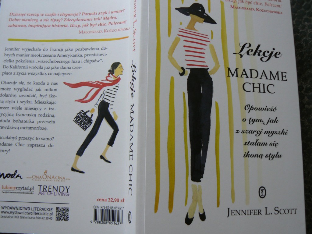 Okładka książki "Lekcje Madame Chic"