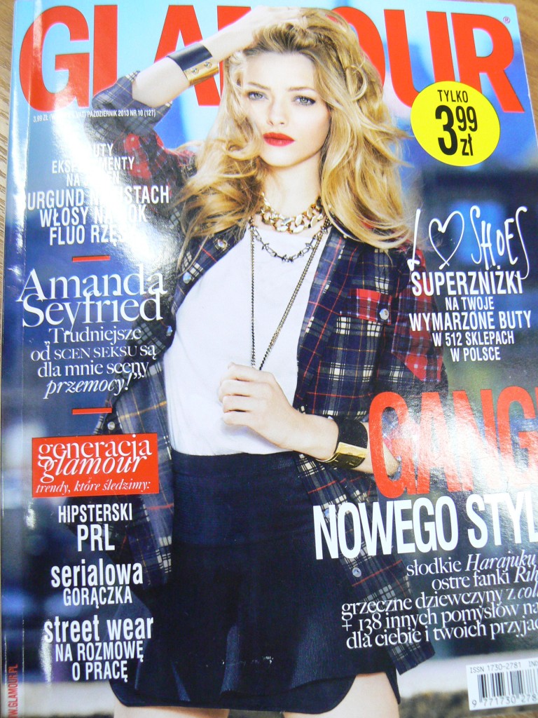 Okładka GLAMOUR nr 10