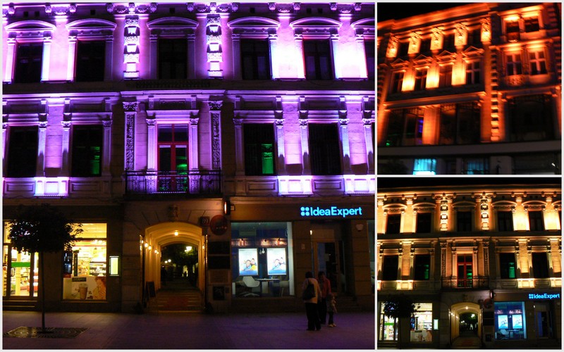 Oświetlona Piotrkowska