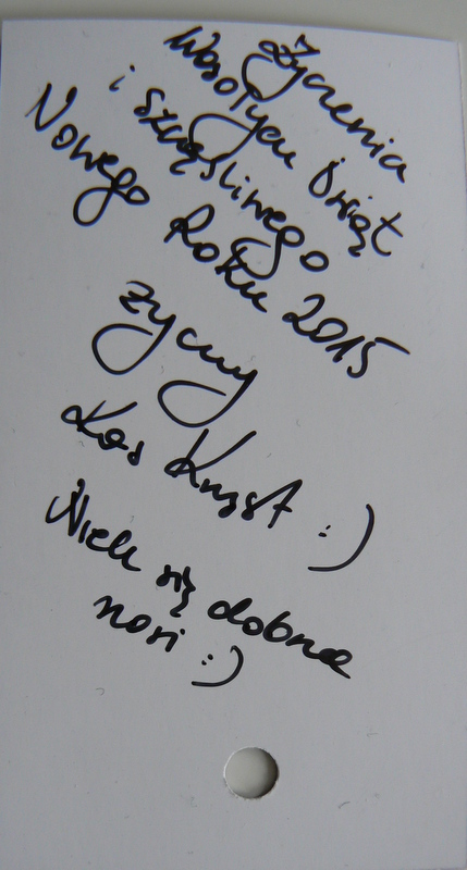 Życzenia od Kas Kryst