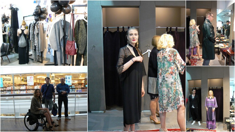 Goście na otwarciu butiku