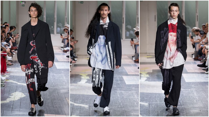 Yohji Yamamoty faceci wiosna 20182