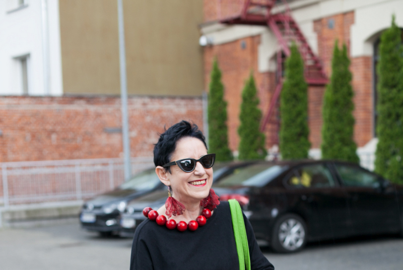 Korale i kolczyki z mojej kolekcji