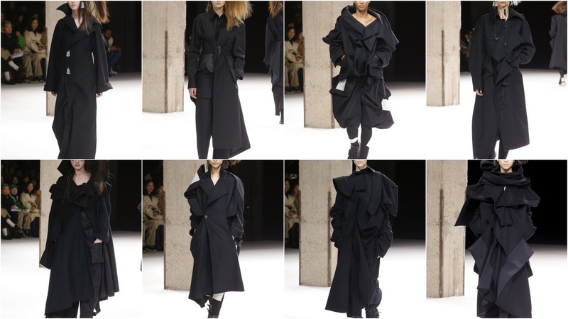 Yohji Yamamoto, jesień 2018