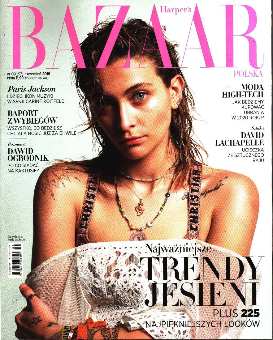 OKładka wrześniowego Harper's Bazaar
