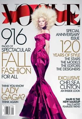 Okładka wrześniowego Vogue 2012