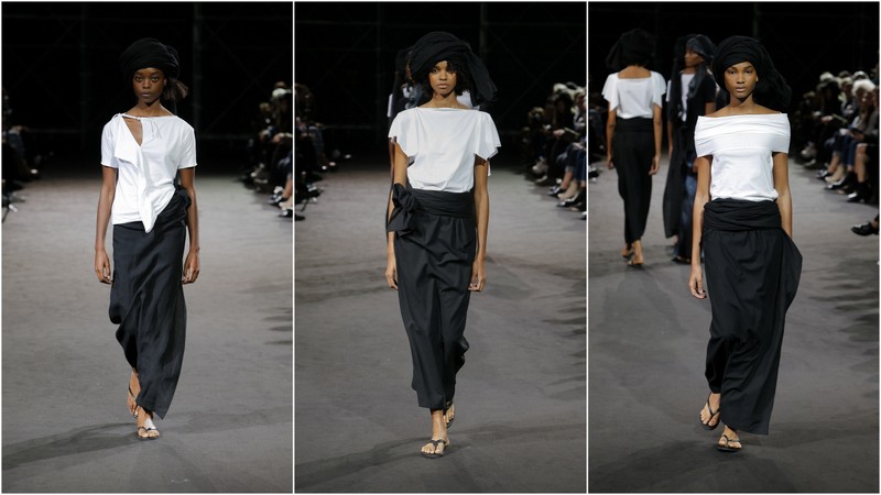 Kolekcja Yohji Yamamoto wiosna 2019