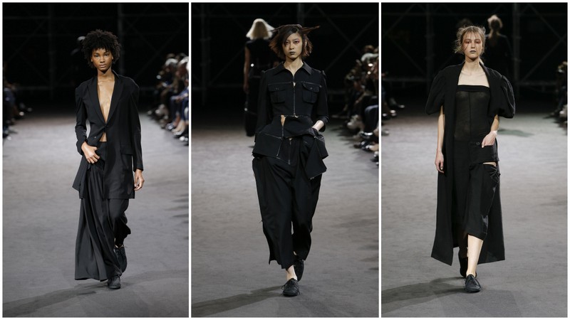 Kolekcja Yohji Yamamoto wiosna 2019