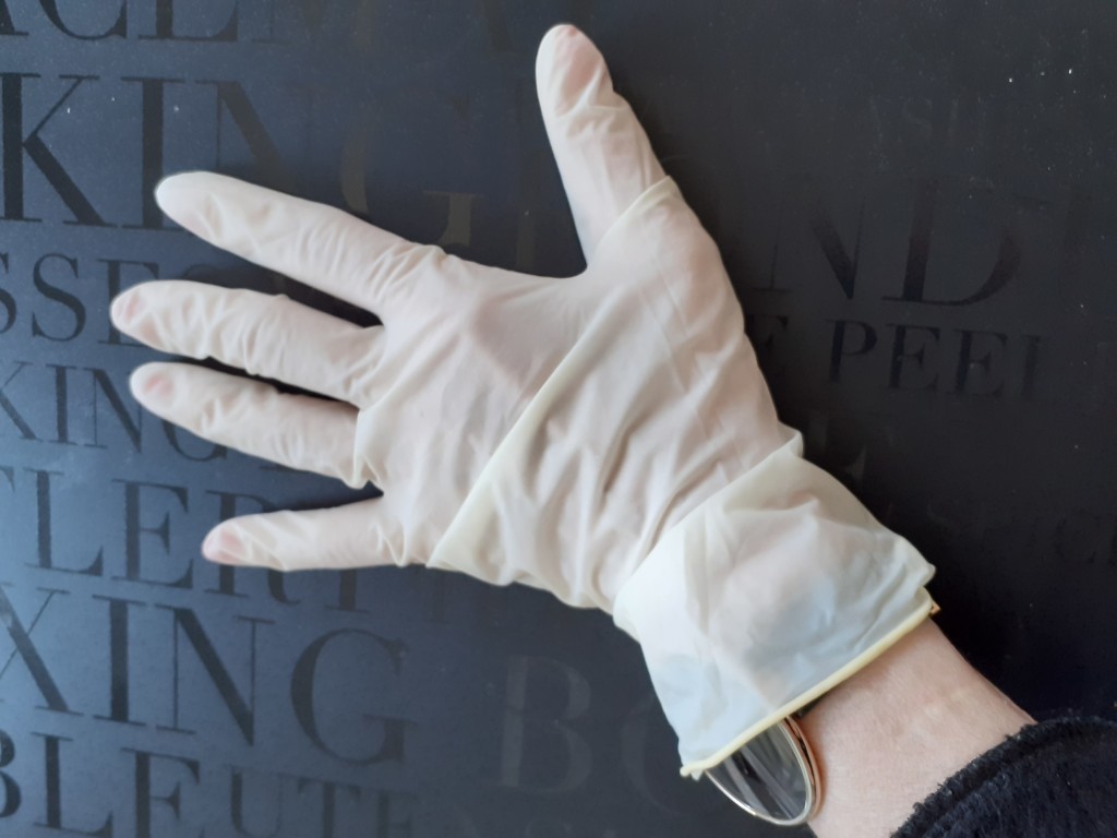 Rękawiczki lateksowe