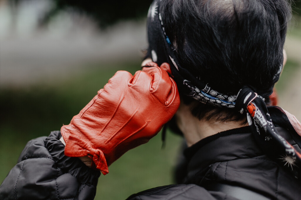 Chustka na głowę Alexander McQueen