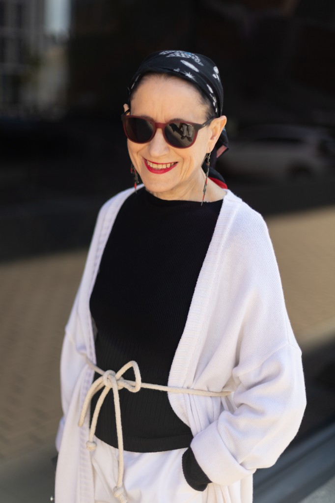 Chustka na głowę Alexander McQueen4