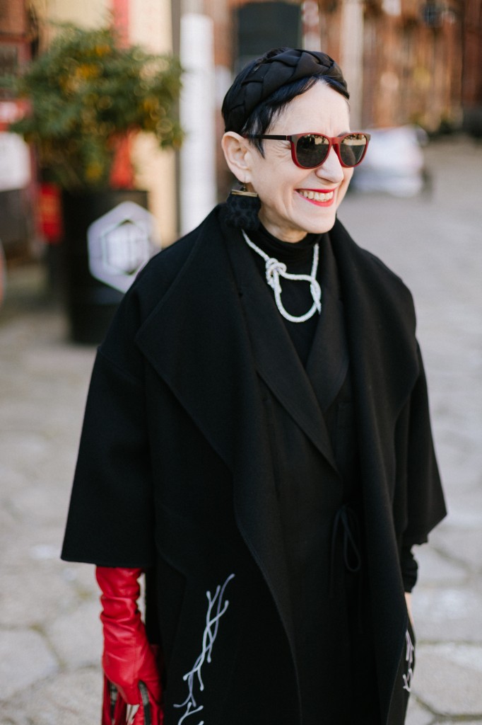 Kolczyki Czerwony Guzik5